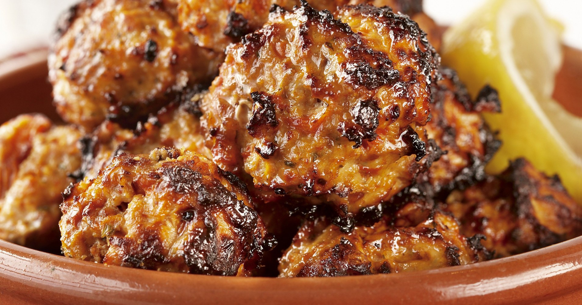 Spanish Chicken and Chorizo Meatballs with Garlic Aioli Recipe | myfoodbook